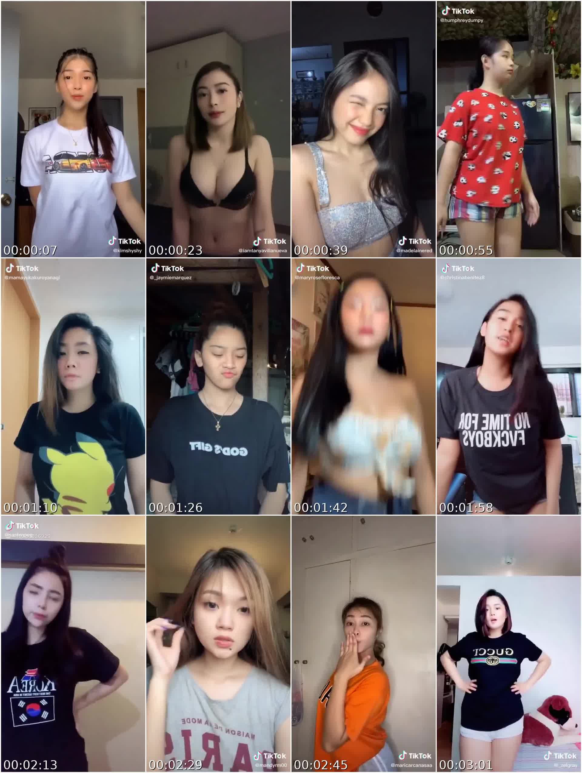 Pinay TikTok My Heart Went Oops Sexy Videos Compilation - AsianPinay