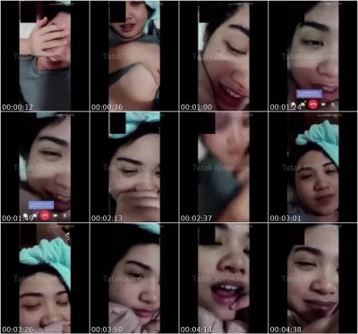 pinay pinasilip ang malaking papaya sa video call