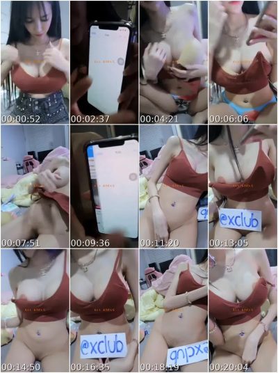 Korean girl laki ng boobs