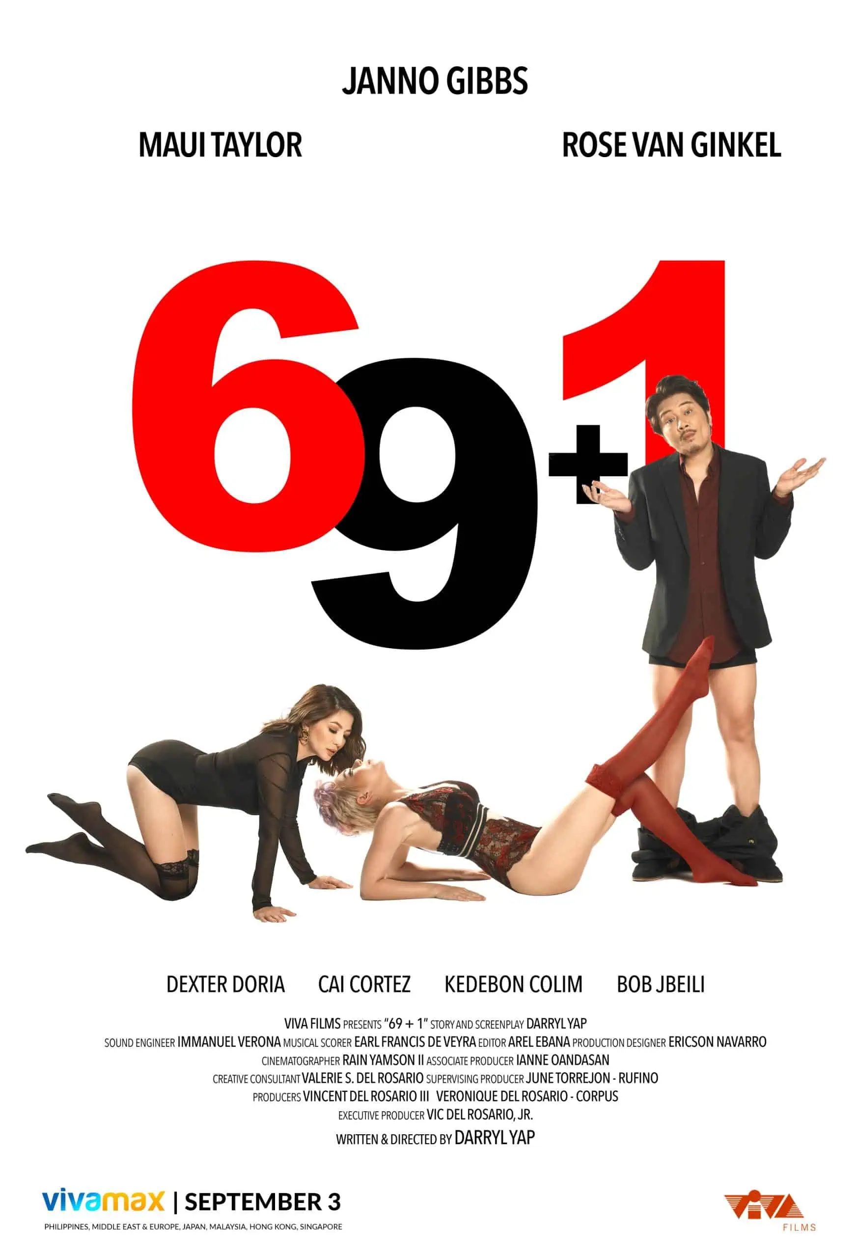 69 Plus 1 2021 Vivamax Movie Poster 2