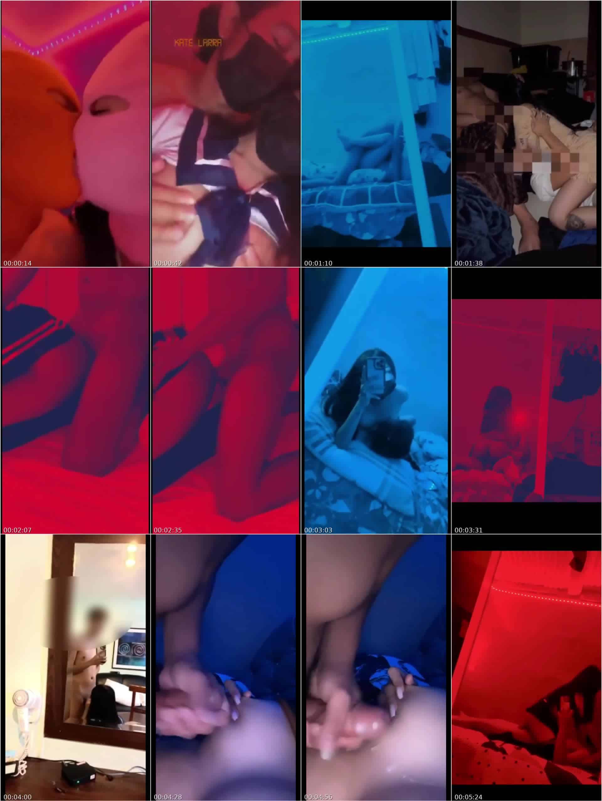 Kate's seductive stareLarra's playful teaseinnocent temptation