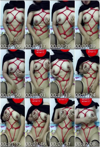 Bokep Indo Hijab BDSM Colmek Toge Pakai Tali